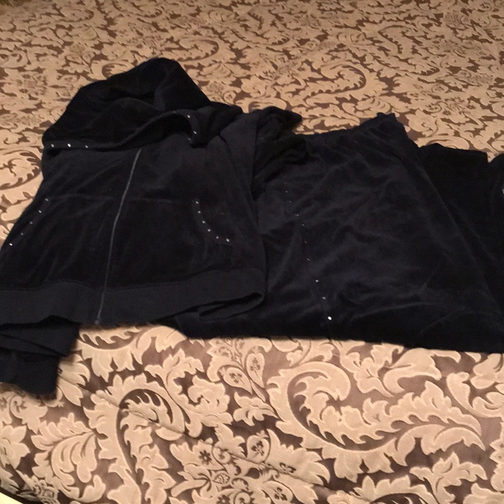 Two piece Velour Jumpsuit